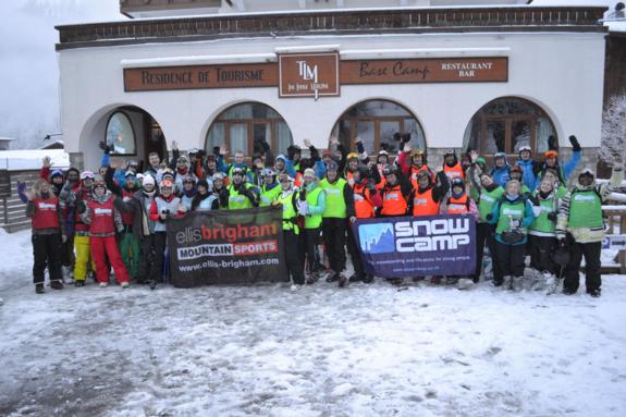 Snow-camp Everest Challenge teams 2012