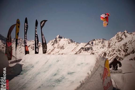 Female winner Vojackgava Katerina at the 2011 World Rookie Finals