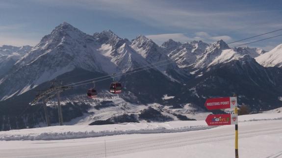 Scuol Piste March 2012