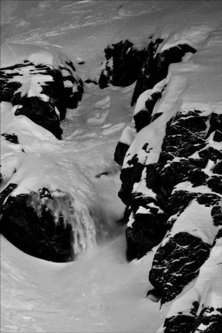 Mitch Toelderer competes in Freeride World Tour 2011 in St.Moritz