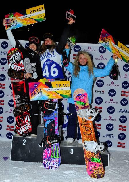 Roxy Sno Pro Podium 2012