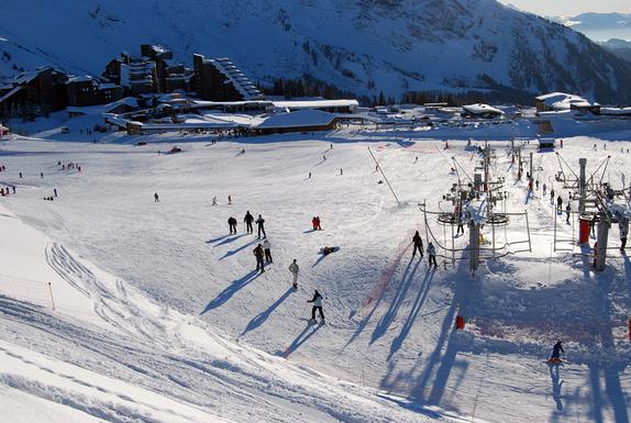 Avoriaz beginner area