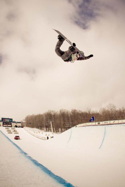 2012 US Open womens halfpipe winner Elena Hight