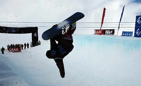 The Brits 2010 mens halfpipe