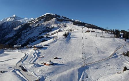 Zell am See in Winter.