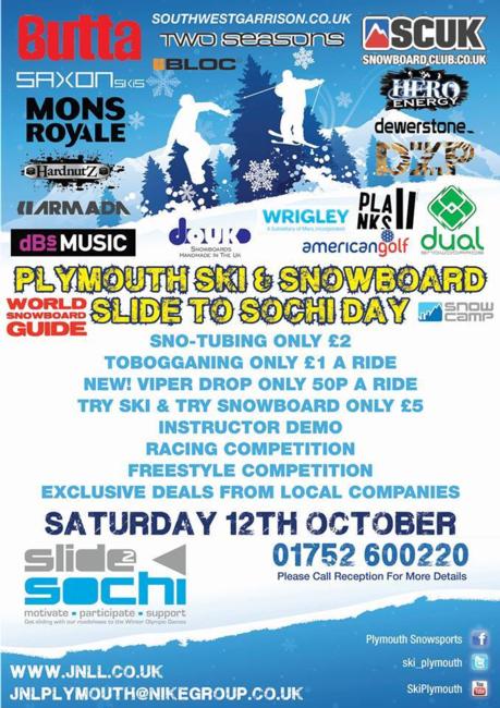 Plymouth slide to sochi flyer