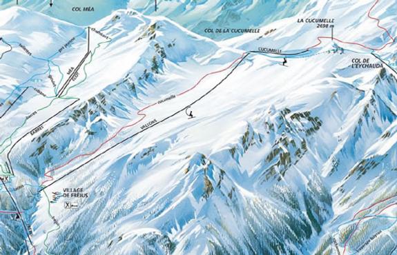 Location of new lift from Fréjus to La Cucumelle for 2010/11