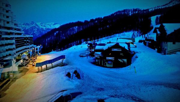 Dusk at the village at 1600m