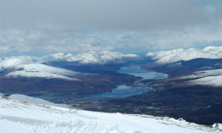 View from Nevis Range