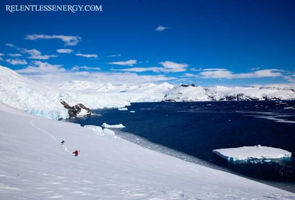 Follow me Down film, Antartica