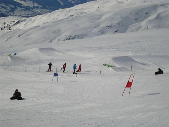 Laax - beginners park