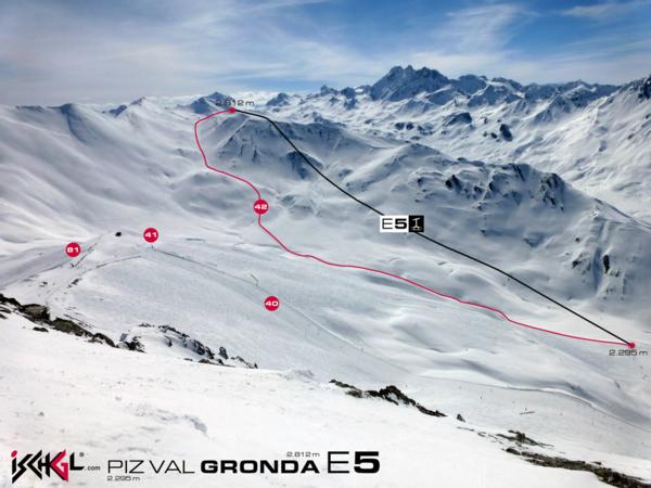 Location of new piz-val-gronda lift in Ischgl for 2013-14