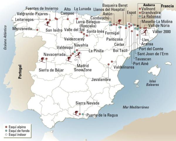 Ski Resort Spain
