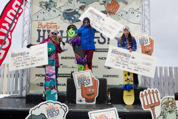 Womens Podium