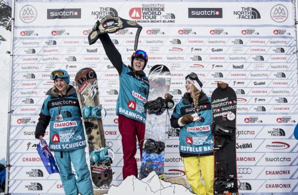 Women's Snowboard Podium Chamonix FWT 2014