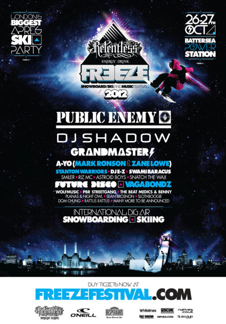 Freeze Flyer 2012