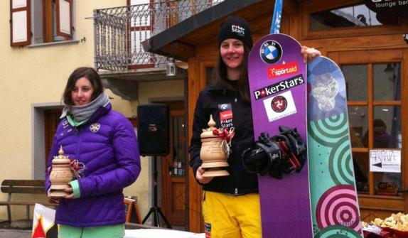 Zoe Gillings wins in Gressoney 26-27 Feb 2011