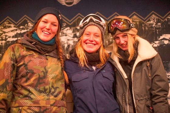 Women's Slope Style Podium