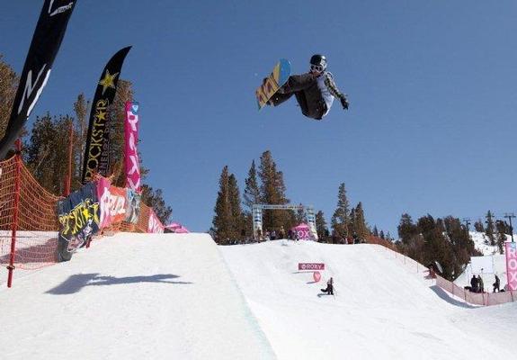 Roxy Chicken Jam 2010, halfpipe winner Kelly Clark