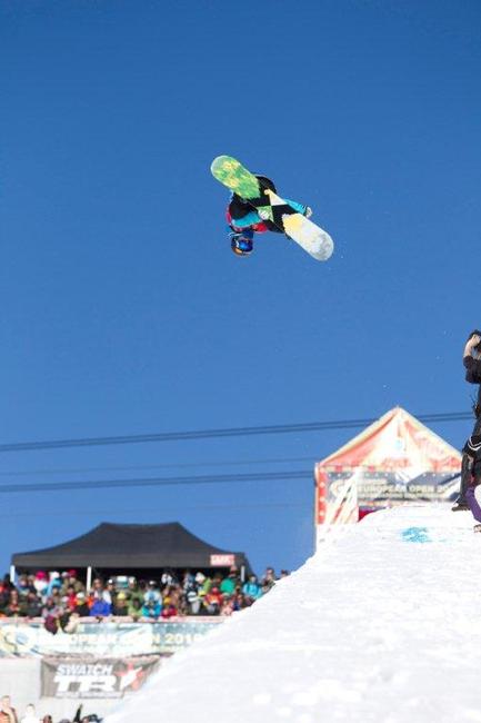 BEO mens halfpipe finals, winner Peetu Piiroinen