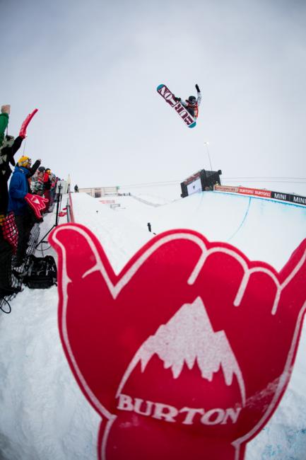 BEO 2015 womens halfpipe winner Kelly Clark