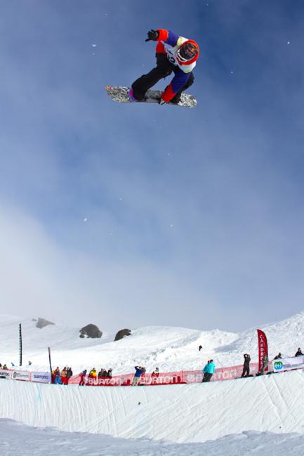 New Zealand 2010 Open halfpipe finals winner I.Podladtchikov