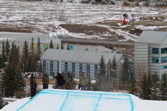 Canadian Open mens Slopestyle 2011 winner sam hulbert