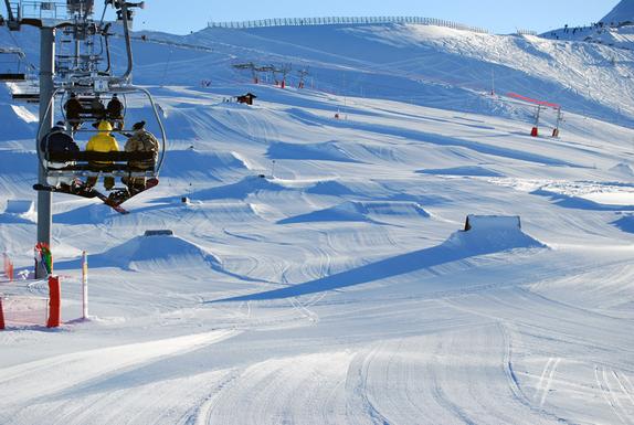 Avoriaz Chapelle terrain park