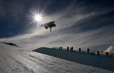 NZ Games mens halfpipe 2009