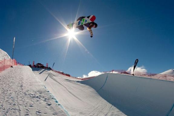 2010 Junior world champs halfpipe qualification - Rana Okada