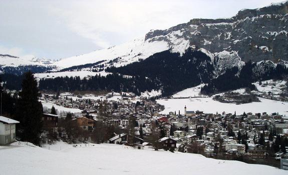 Flims lower village