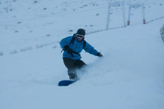 Opening day at Nevis Range 2010/11 - 18th Dec