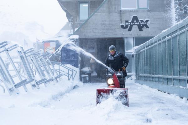 Early season snow 17th June 2018