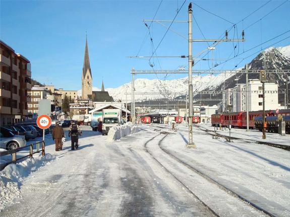 Davos train station
