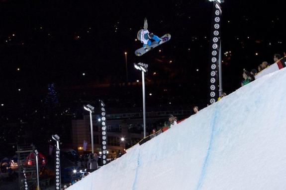 Canadian Open woments Halfpipe 2011 Winner Kelly Clark