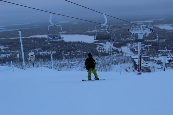 Ruka Snowboarding