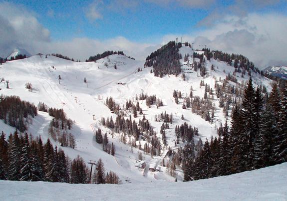 Flachau towards Alpendorf Park