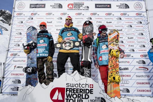 Men's Snowboard Podium Camonix FWT 2014