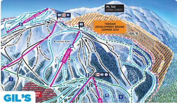 Sun Peaks Gil's Area Expansion