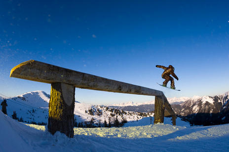 Up/down log on the Stash at Flachauwinkl Rider: Dmitry Fesenko