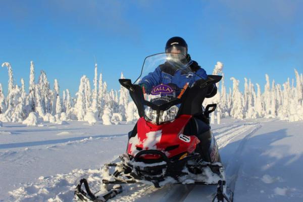 Snowmobiling Salla