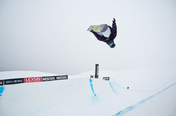 2010 Nescafé Champs in Leysin, winner Johann Baisamy