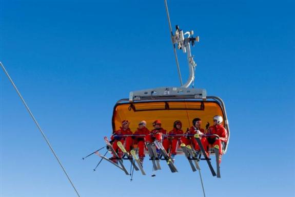 Ischgl's new Lange Wand chairlift for 2010/11