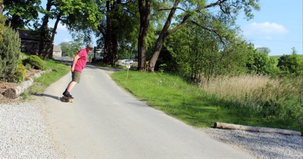 Longboarding in the yorkshire dales