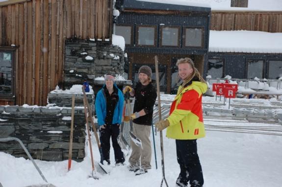 Deck Clearing Treble Cone 2012