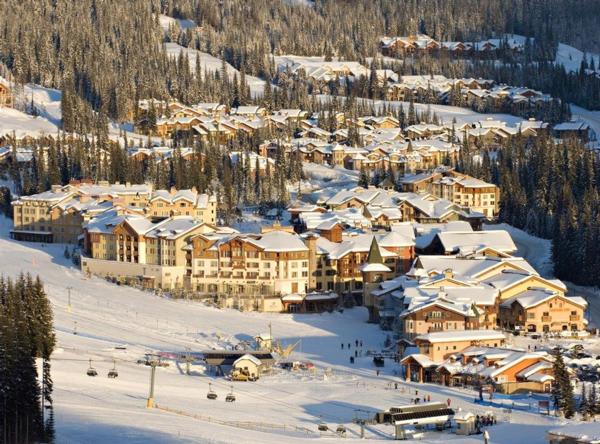 Sun Peaks Winter Village