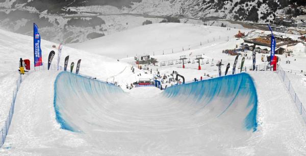 Sierra Nevada halfpipe for 2012-13 season