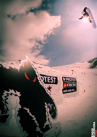 World Rookie Finals in Ischgl 2010, rider Diana Augustinova