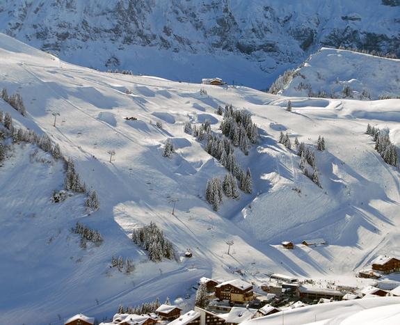 Les Crosets Terrain park