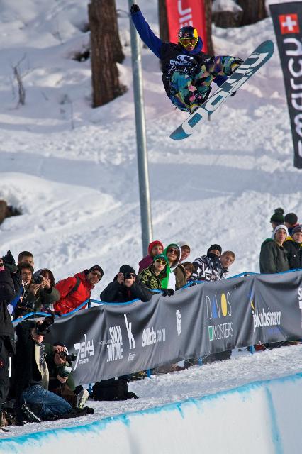 Markus Keller, 2nd in the Evolution 10 Halfpipe